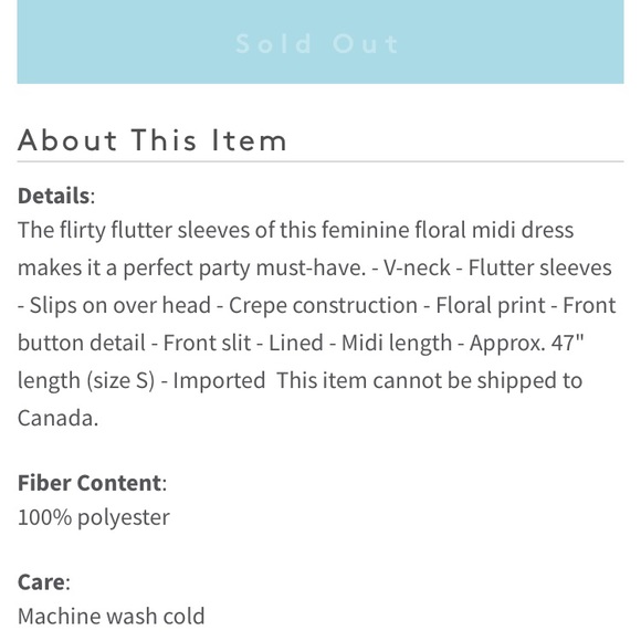 NWT ✨ NORDSTROM Floral Ivory Chiffon Midi Dress - Picture 8 of 8